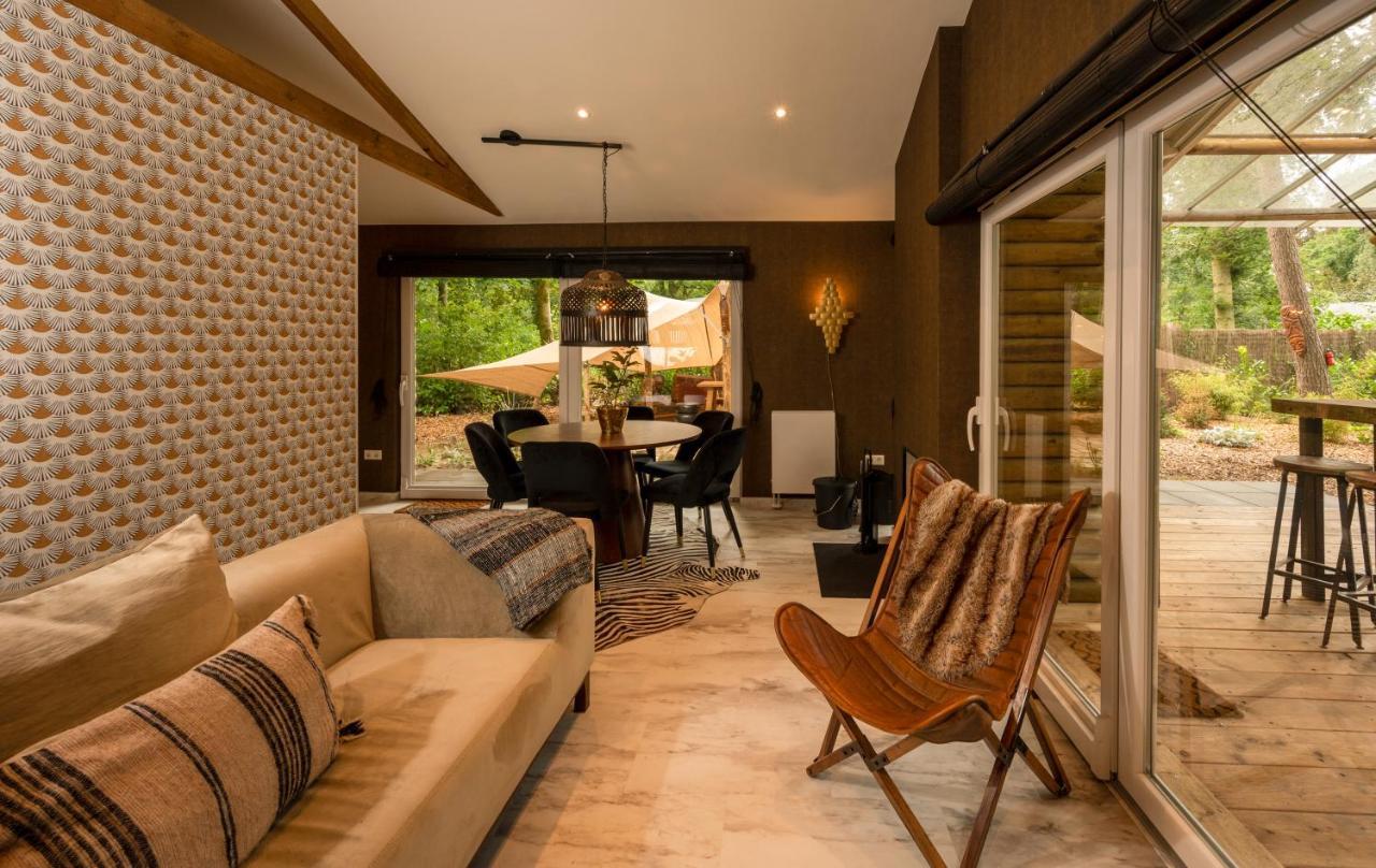Zen-Bungalow No 4 Met Sauna En Hottub Rheezerveen Kültér fotó