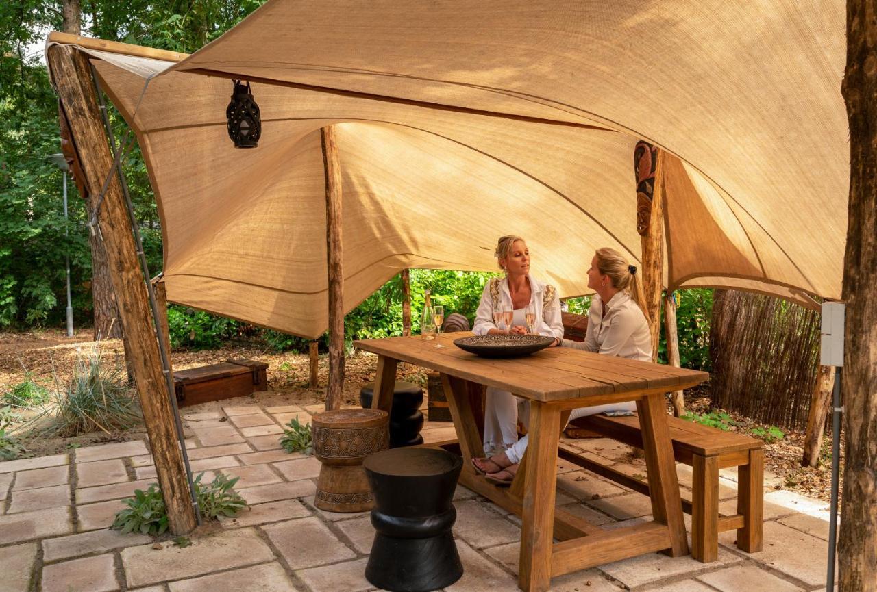 Zen-Bungalow No 4 Met Sauna En Hottub Rheezerveen Kültér fotó